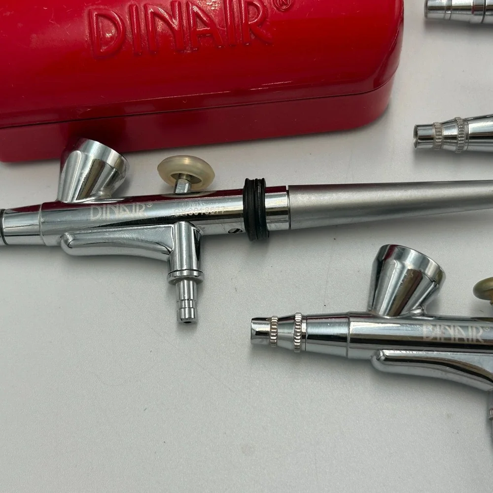 Dinair Airbrush Makeup Cosmetics Systems Compressor #870 Spray Gun Nail Art Tool